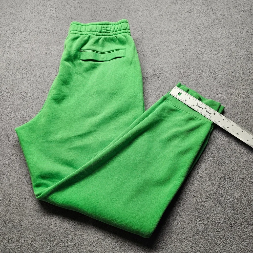 Nike Club Fleece Joggers Mens XL Green Sportswear Sweatpants Tapered Pants